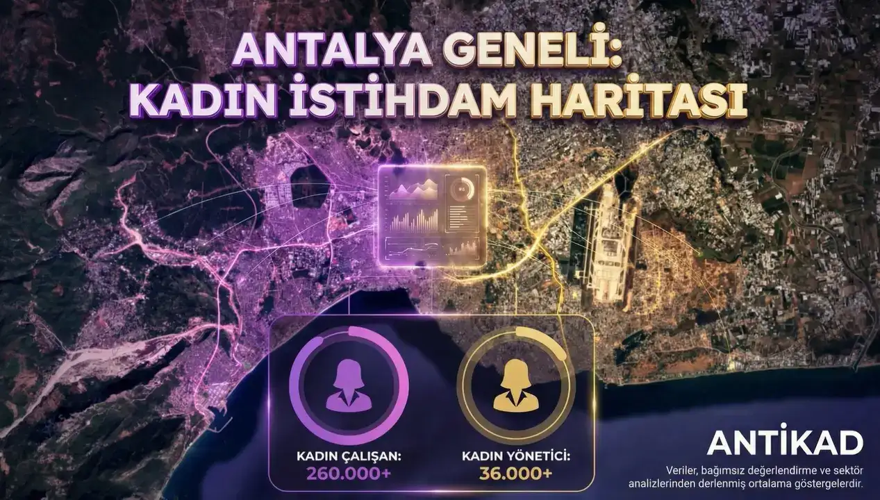 ANTİKAD'dan Antalya Kadın İstihdam Haritası 2